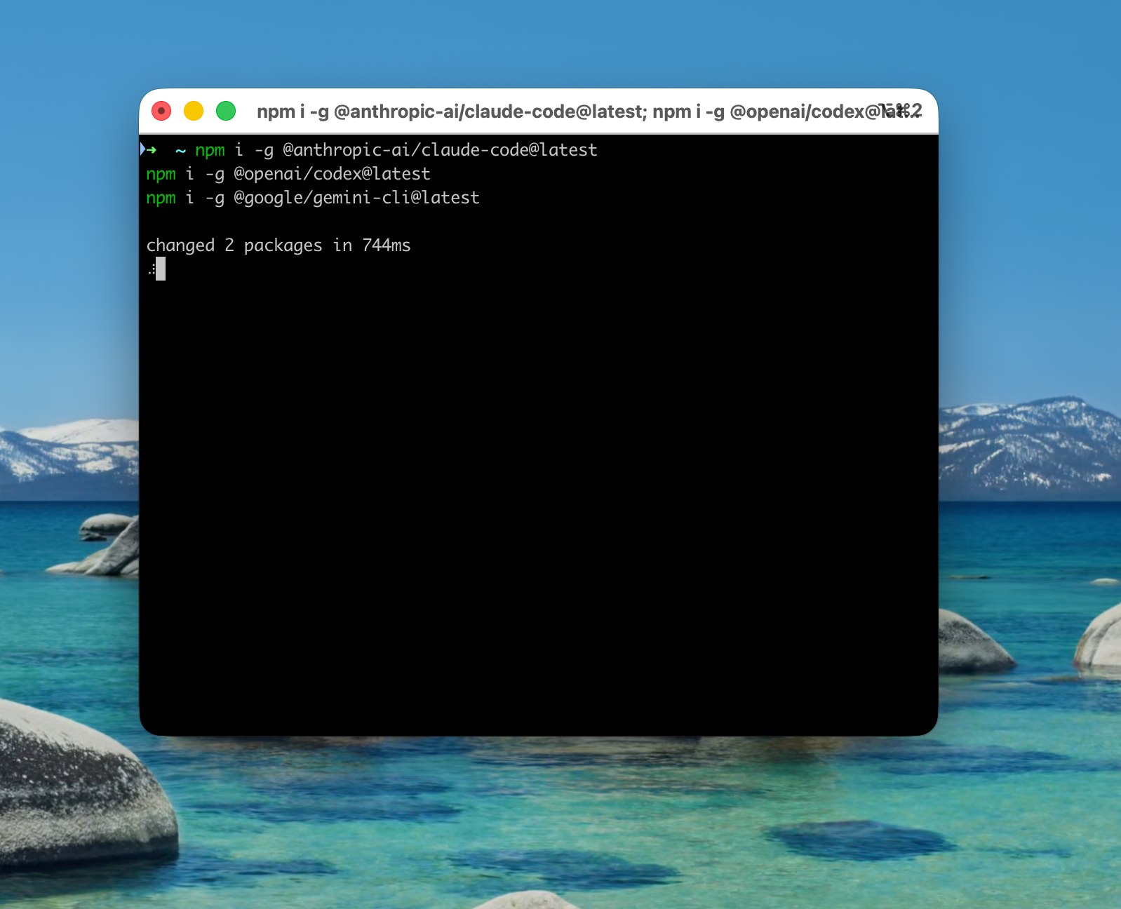 CLI 安装
